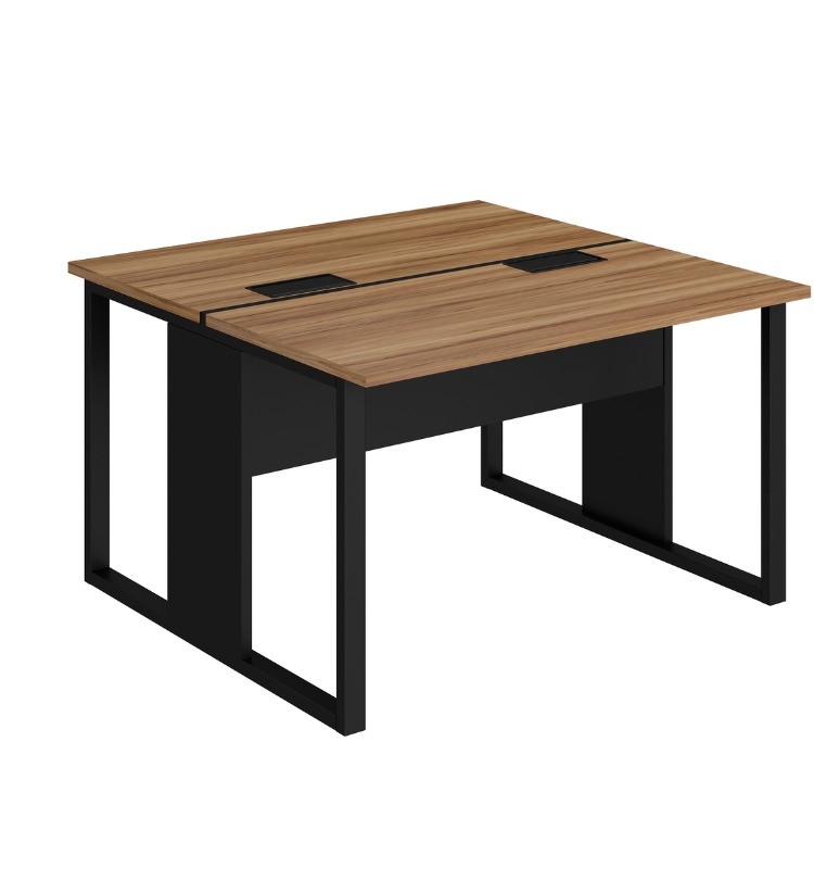 OFFICE 250 PLATAFORMA DUPLA COM PÉ METALICO